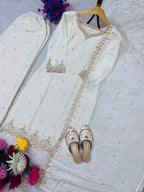 Festival Special Embroidered Palazzo Set for Women with Dupatta