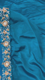 Embroidered Palazzo Set for Women with Dupatta | 3 Piece Heavy Crepe Festive Outfit