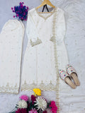 Festival Special Embroidered Palazzo Set for Women with Dupatta